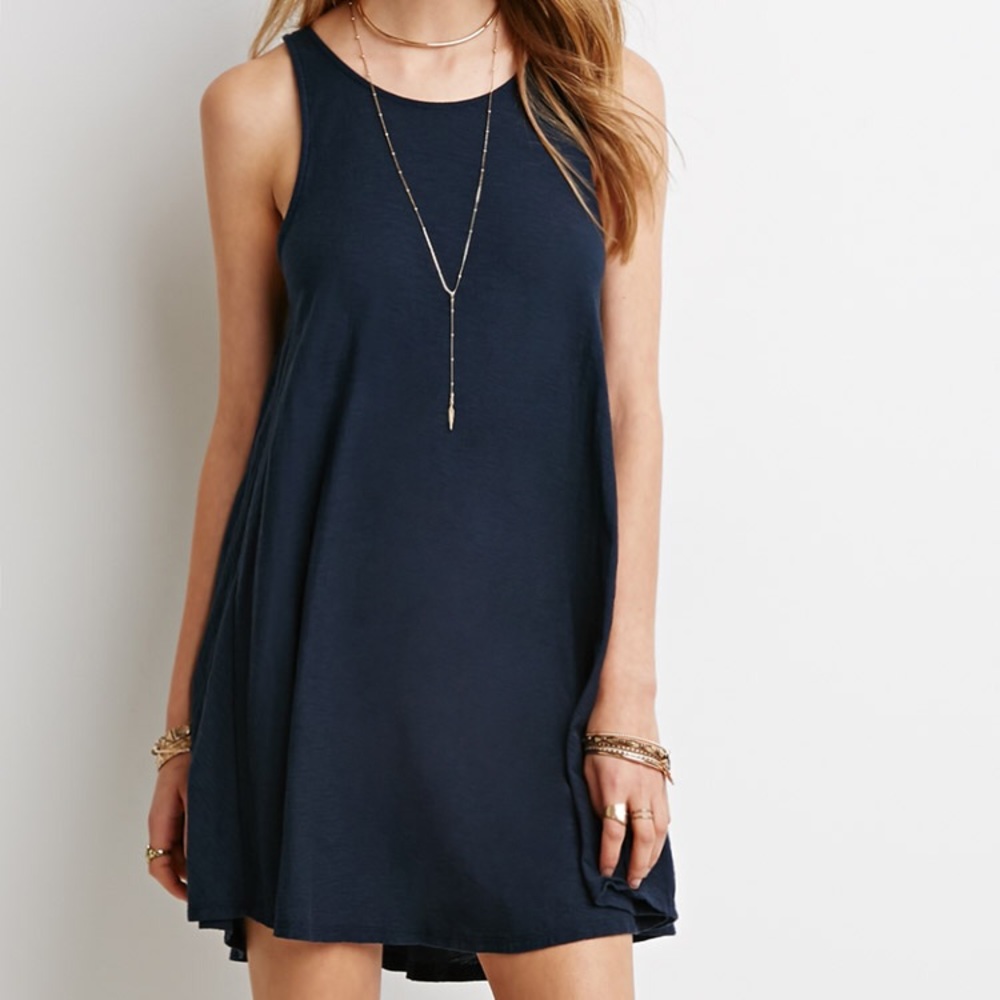 Navy Blue Tank Dress